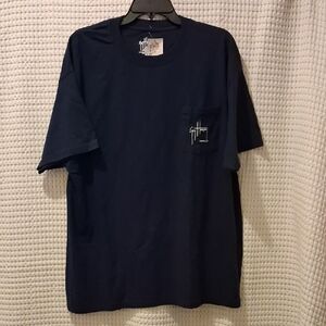Guy Harvey NWT Deep Blue Short Sleeve Tee Swordfish Sz-XL
